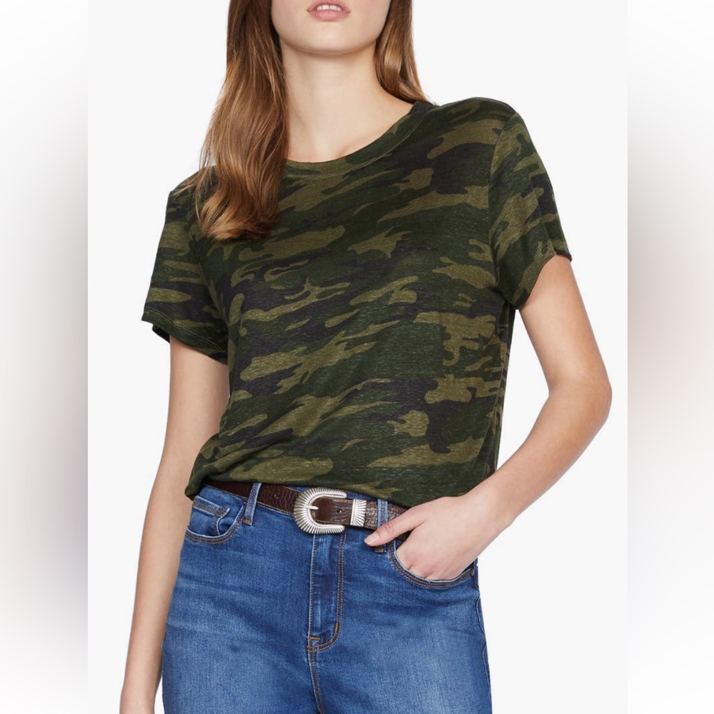 Sanctuary The Perfect Tee
Camo/Linen 
XXL